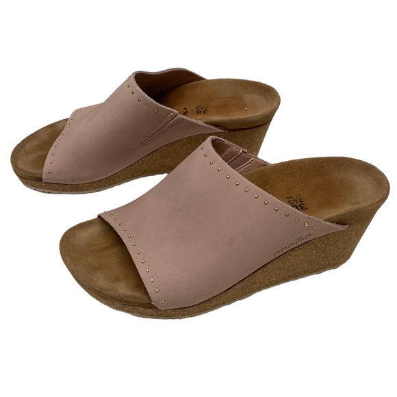Papillio Shoes - Papillon by Birkenstock wedges slip on heels size EU 38 US 7-7.5